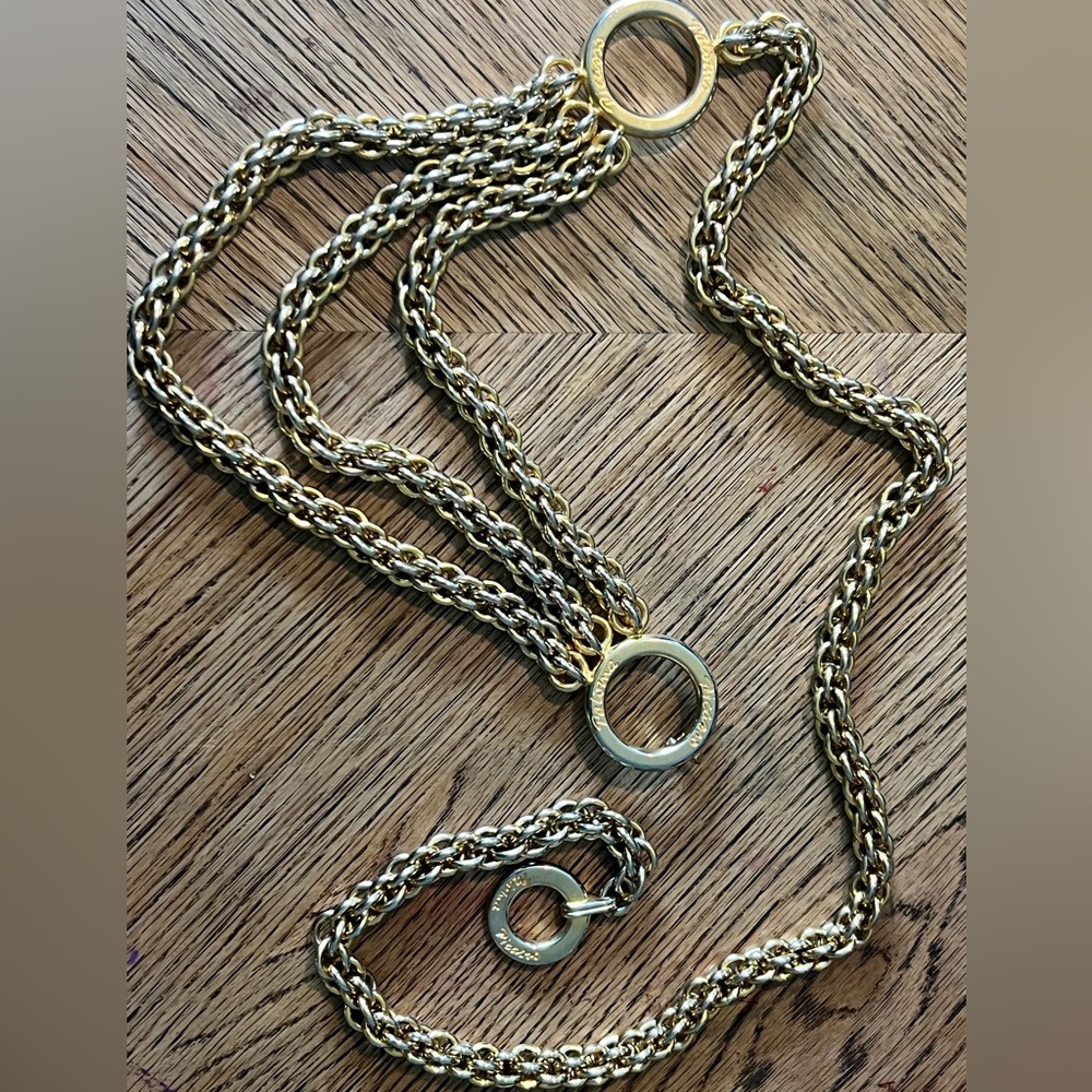 Authentic Paloma Picasso Gold Chain Belt |Adjustable Hook Closure,Rare Vintage